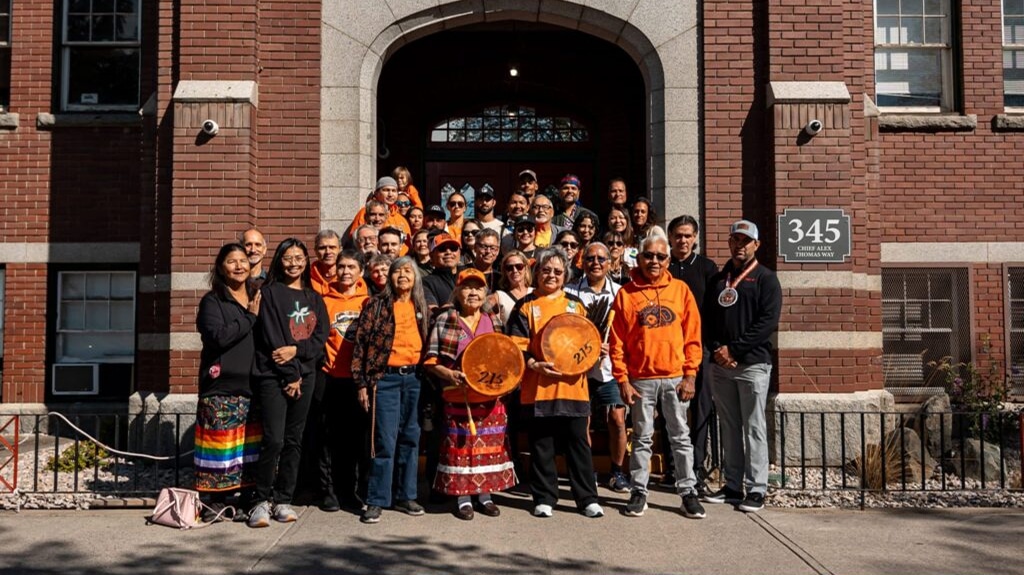 Orange Jersey’s Every Child Matters Day of Unity honouring at the Kamloops Residential School on September 21, 2024.